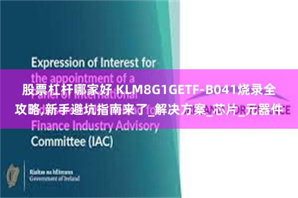 股票杠杆哪家好 KLM8G1GETF-B041烧录全攻略,新手避坑指南来了_解决方案_芯片_元器件